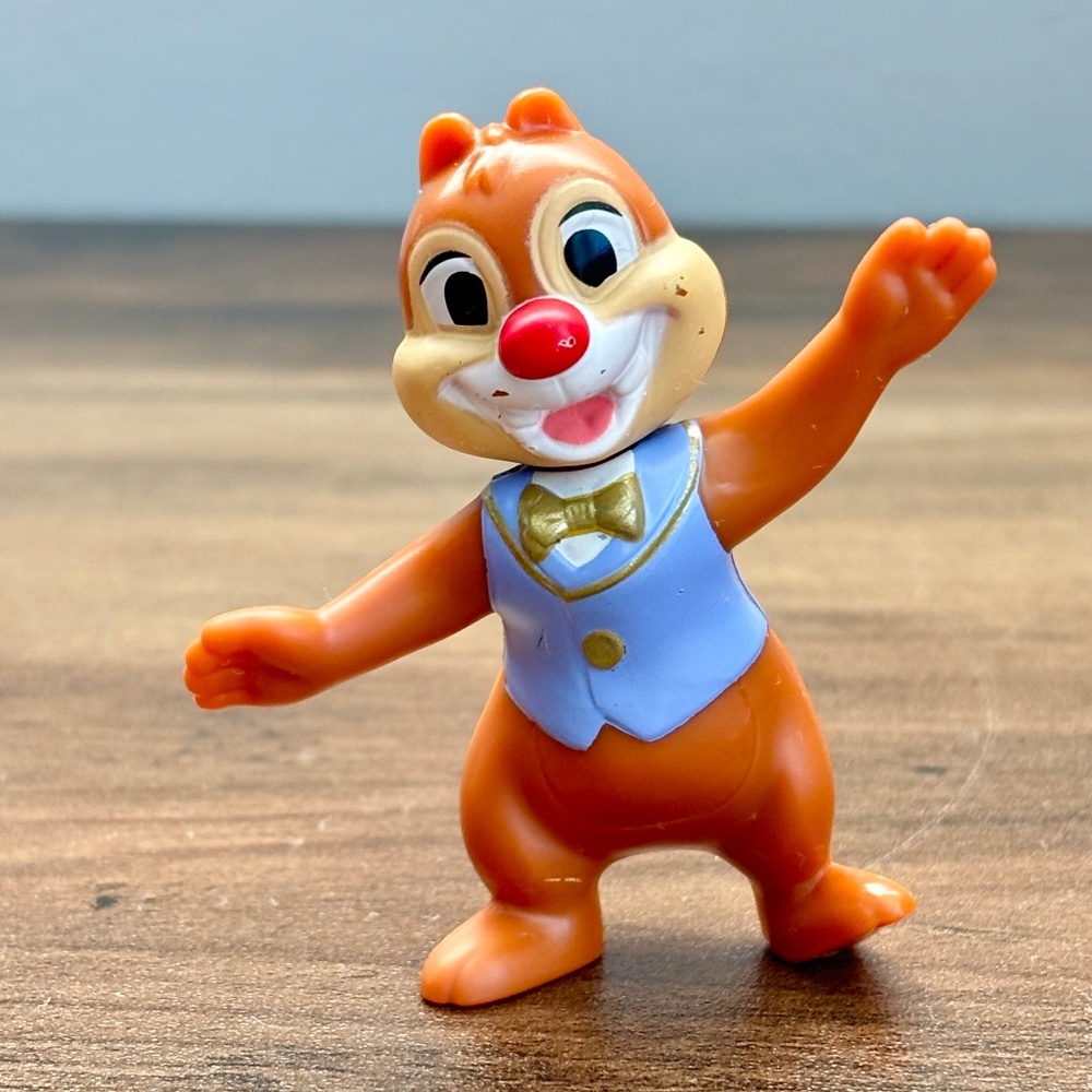 DISNEY World 50th Anniversary Chip N DALE McDonalds Figure Toy Cake Topper 2021